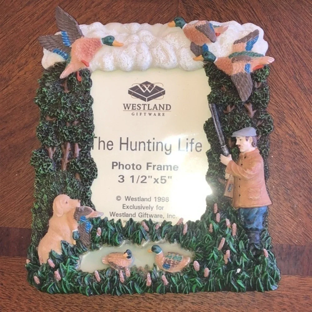Westland Giftware Duck Hunter The Hunting Life 3 1/2” x 5” Photo Frame
